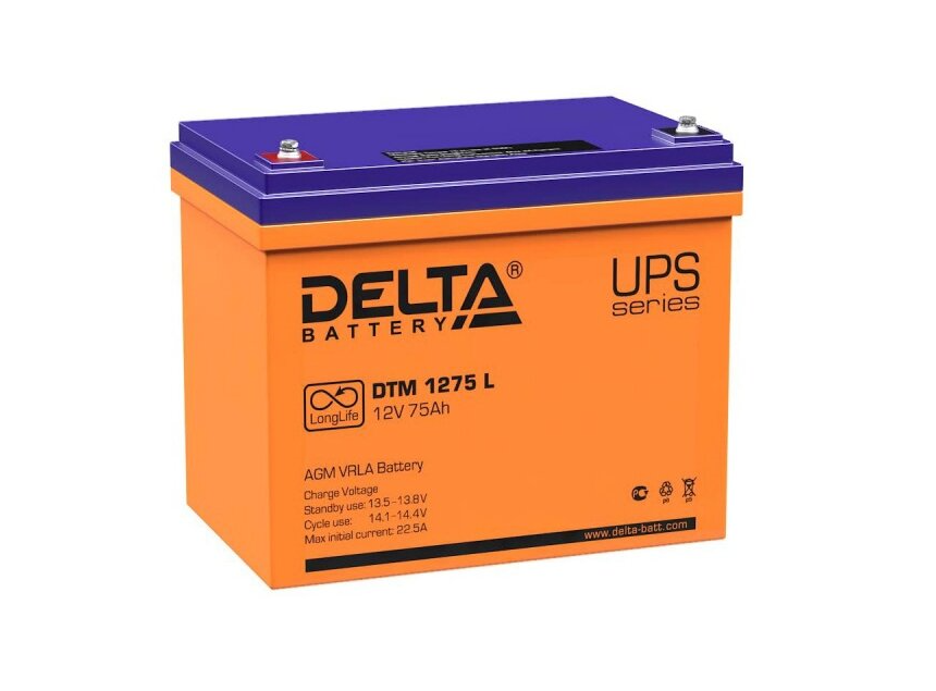 Аккумуляторная батарея Delta DTM 1275 L